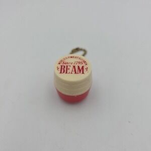 JIM BEAM Bourbon Vintage Advertising Barrel Coin Holder